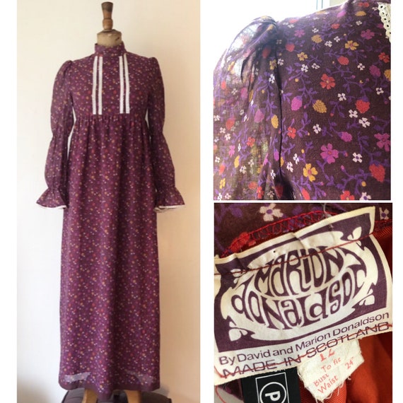 1960s vintage early Marion Donaldson cotton prairi
