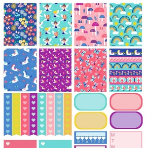 Magical Printable Planner Sticker Kit with CUT FILES