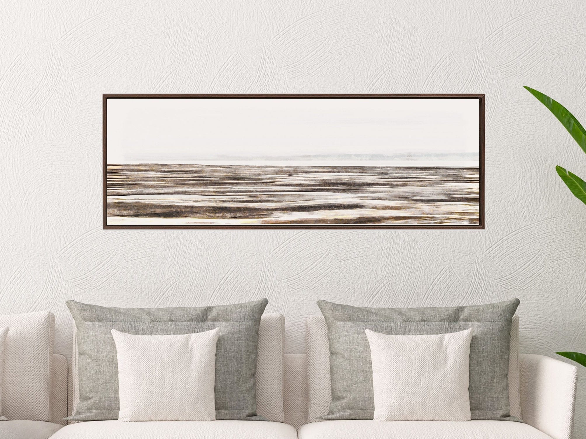 Panoramic Wall Art Oil Painting Print on Canvas Large Wall Etsy