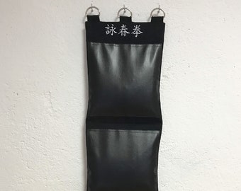 Wing Chun Wall Bag, Jeet kune do target, for martial arts, 3 sections