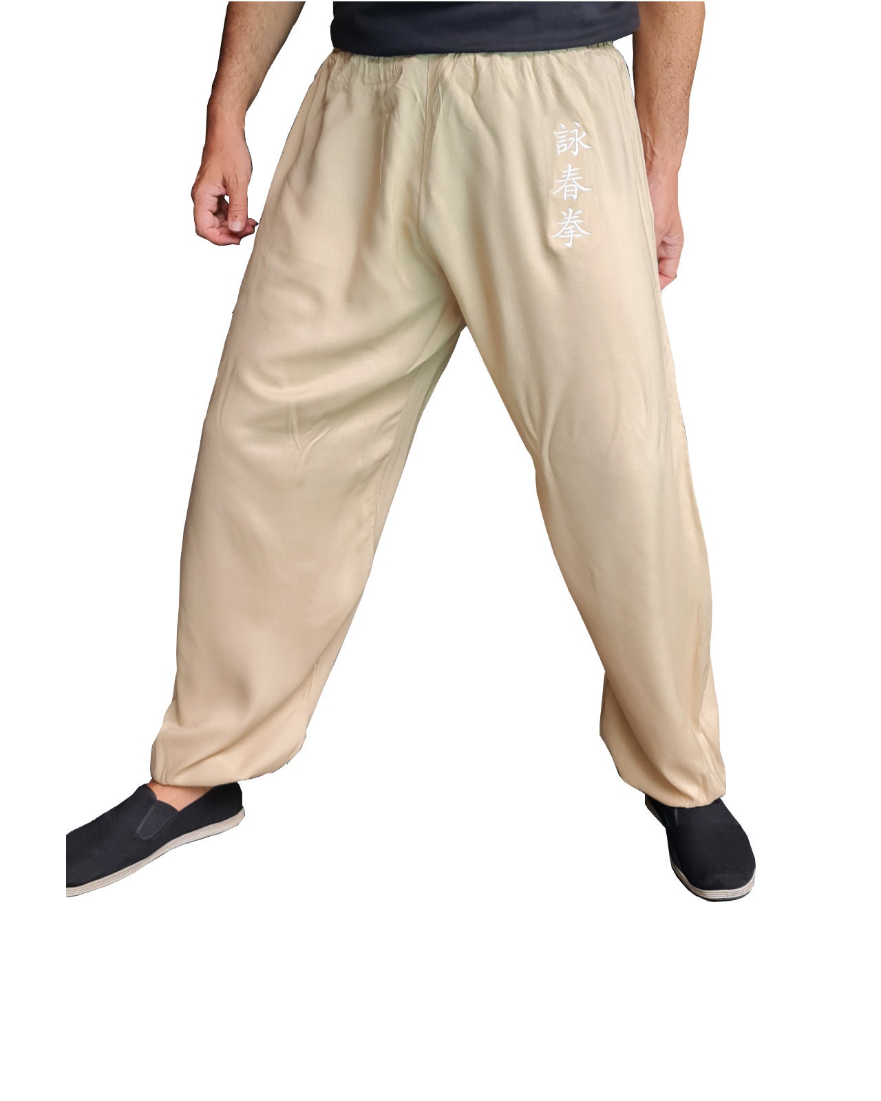Wing Chun Kung Fu Pants, Pants for Woman and Man, Light Smooth