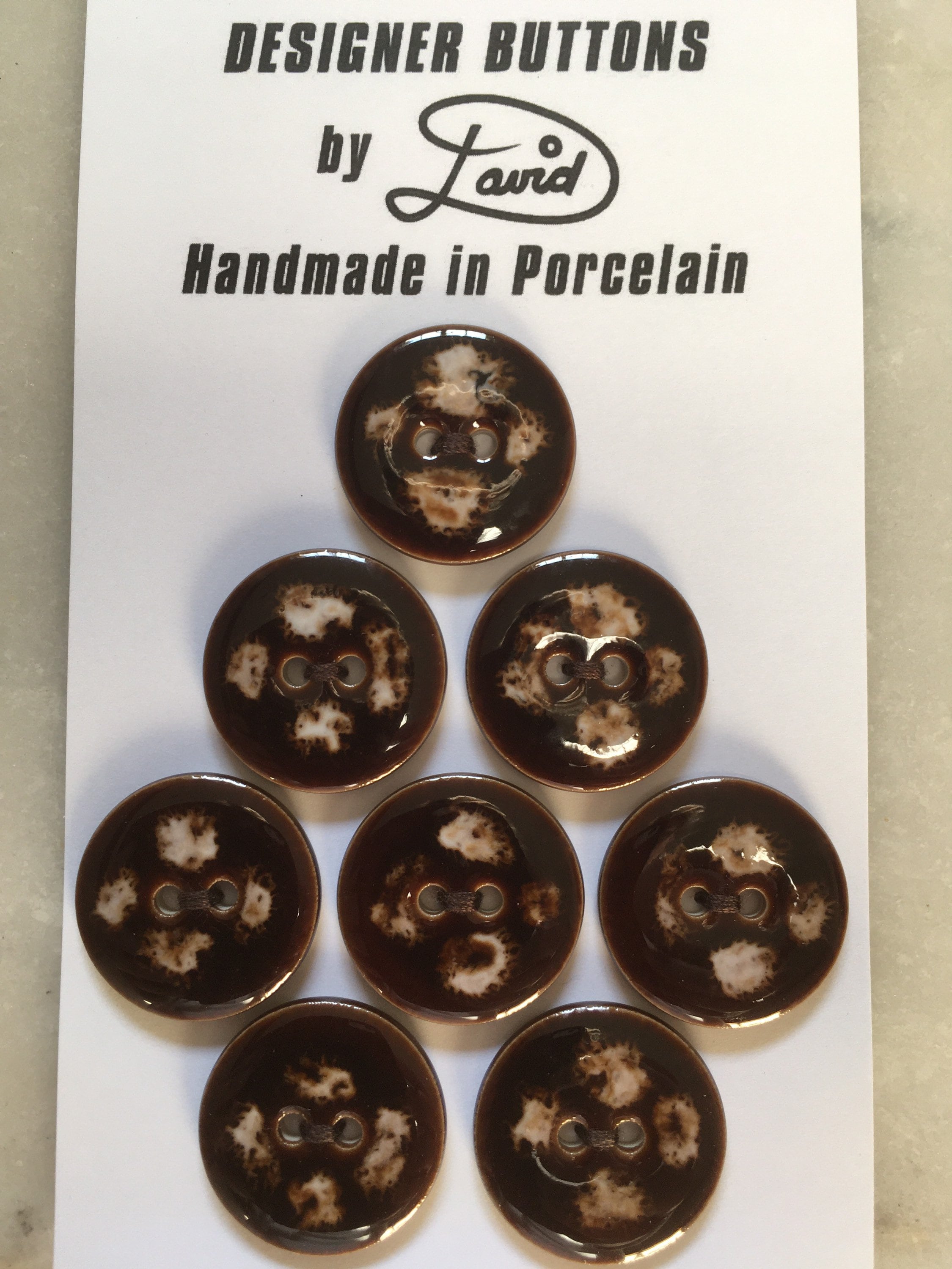 7/8 Ceramic Buttons - Etsy