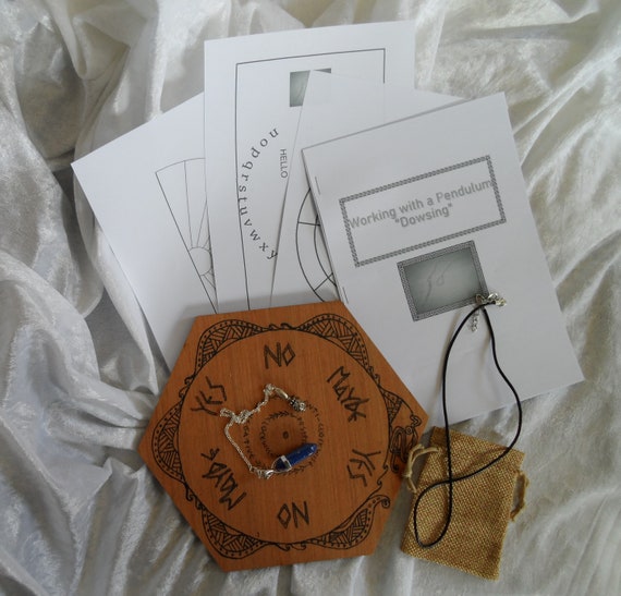 Pendulum Divining Board With Pendulum and More. Etsy