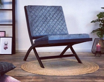 PORTO Grey Mustard Coral Velvet Plush Fabric Armchair Chair Loft Metal Steel Frame Minimalist, Industrial, Loft, Eclectic, Urban, Modern, Of