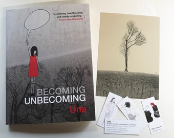 Becoming Unbecoming: Signed book, mini Riso print