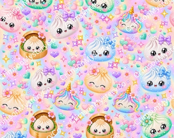 Digitales Muster für Teigtaschen