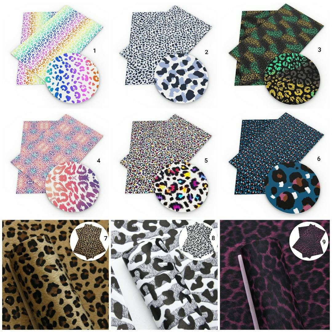 Next Day Shipping NEW Animal Print Faux Leather Sheets Sets Bundles #…
