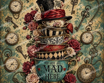 Nahtlose Wonderland-Datei: (Digitaler Download)