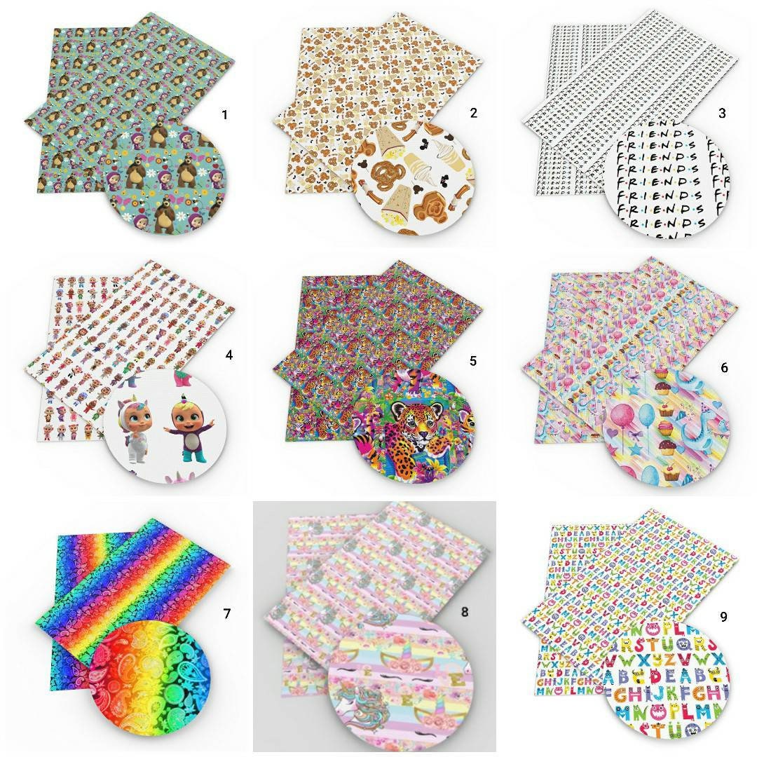 Next Day Shipping Characters Faux Leather Sheets Sets Bundles #Mb,Fri…