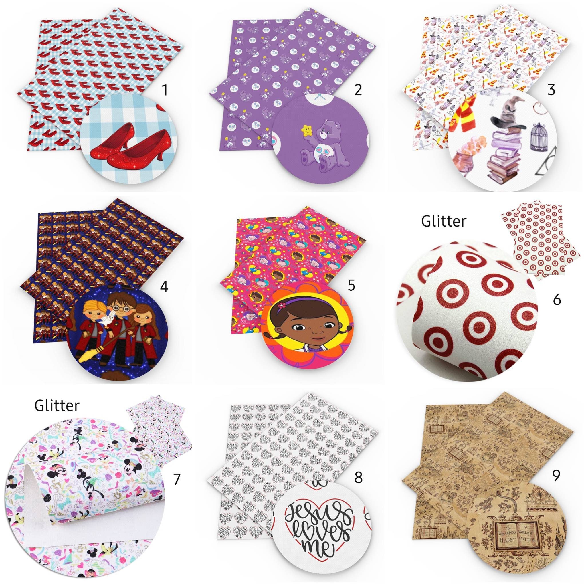 Next Day Shipping Characters Faux Leather Sheets Sets Bundles #Wo,Hpo…