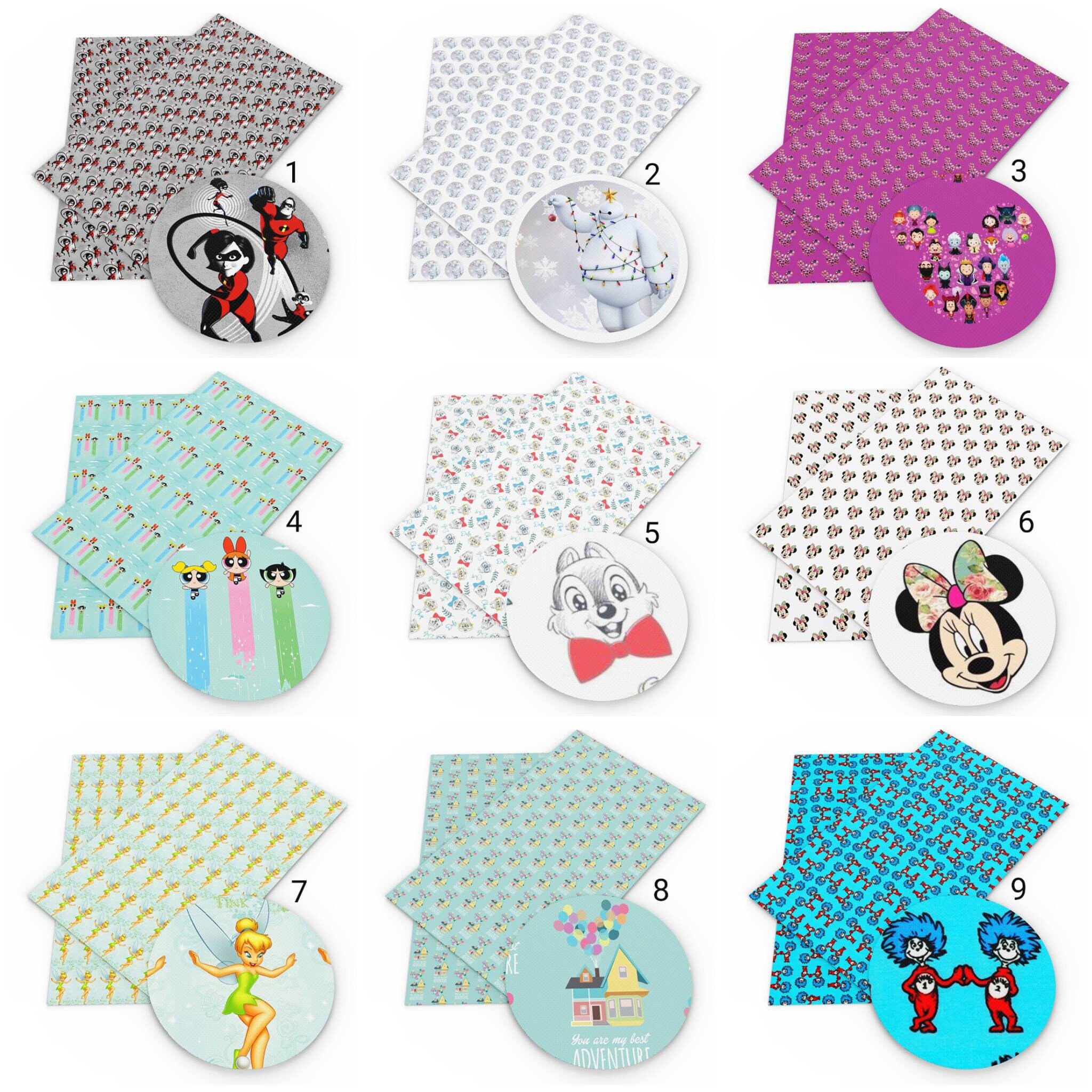 Next Day Shipping Characters faux Leather Sheets Sets Bundles #In,B5,…