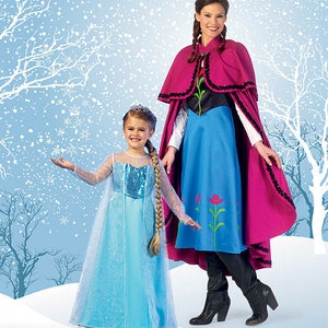 McCalls MP381 Sewing Pattern Fairy Tale Princess Dress & Cape Costume Size Miss Small-XLg 8-22