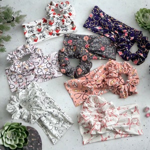 FREE matching Scrunchie, FREE Scrunchie, healthcare headband, nurse headband, headband for healthcare, wide headband