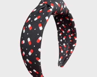 Pills headband, pharmacy Headband, Doctor Headband, medicine Headband, medical Headband, Healthcare Headband