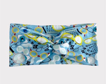 Eyes Headband, Nurse Headband, Extra Wide Headband, Turban Headband, Buttons Headband, Twist Headband