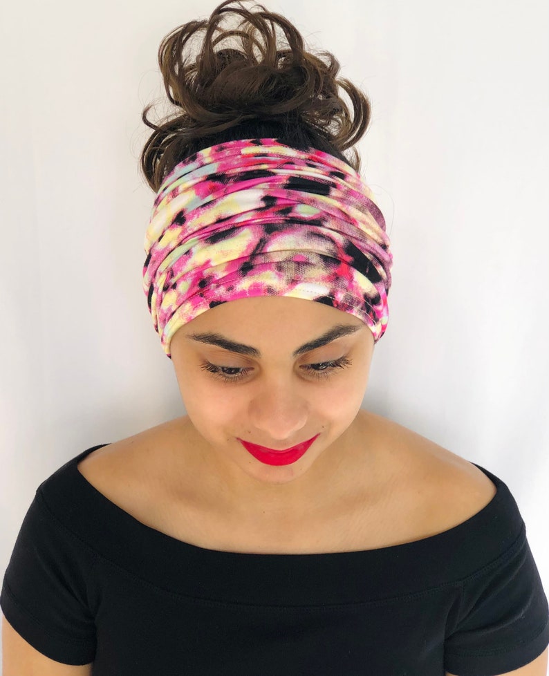 Turban Headband Adult Headband Jersey Headband Adult Turban Etsy