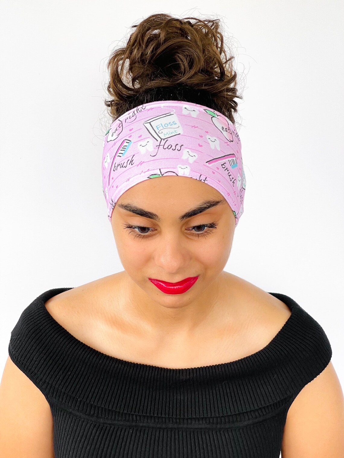 Dentist Headband Doctor Headband Wide Headband Nonslip Etsy