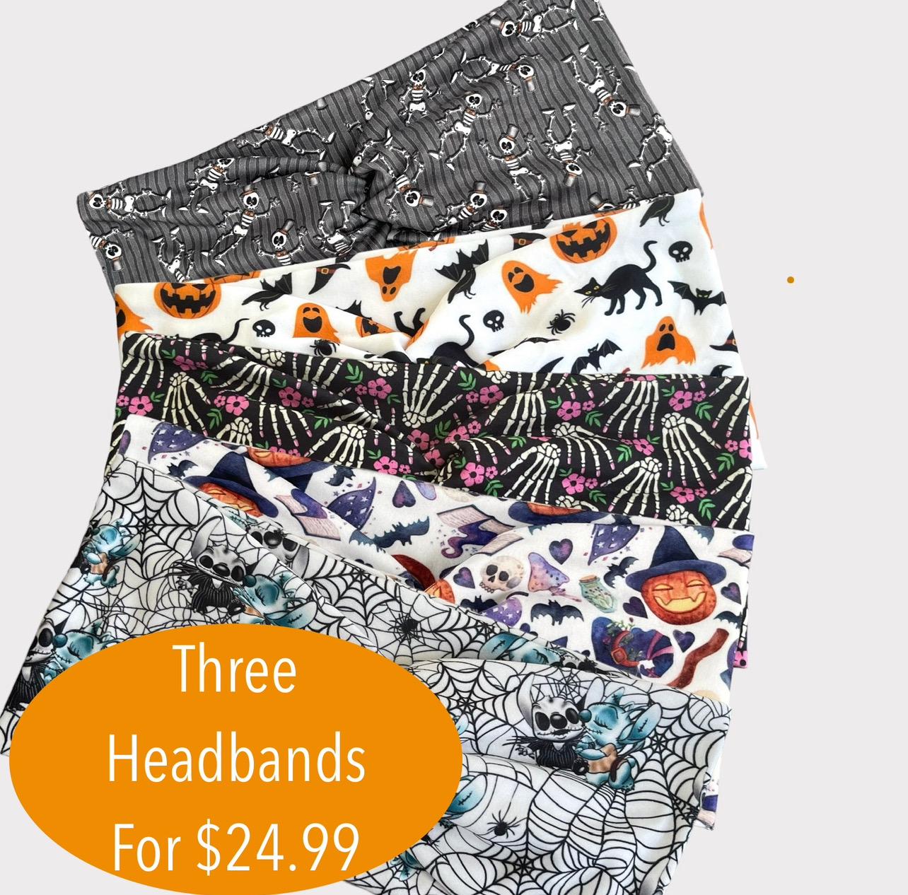 ハロウィン ヘッドバンド バンドル - 3 個で 24.99 ドル! - Etsy 日本