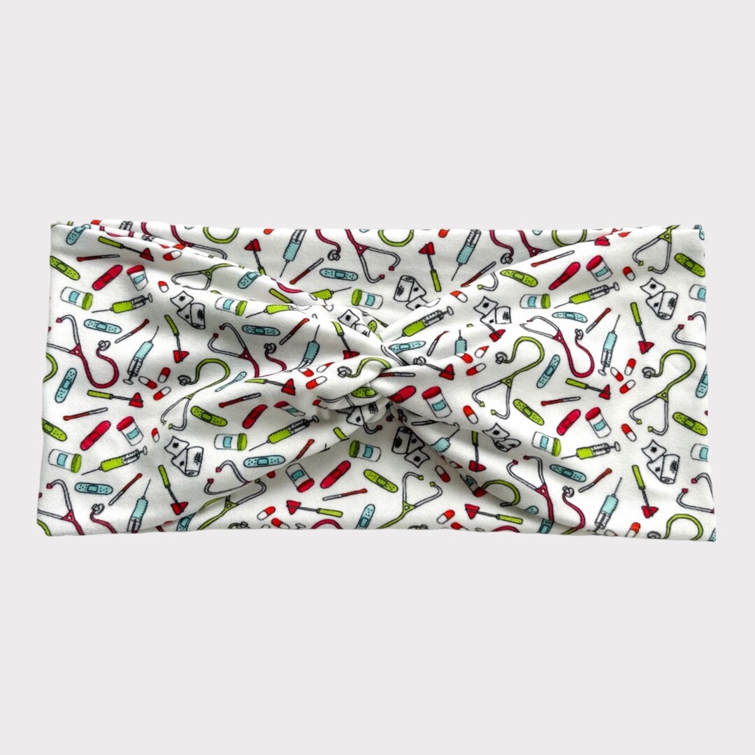 Nurse Headband Hospital Headband Healthcare Headband Doctor Etsy