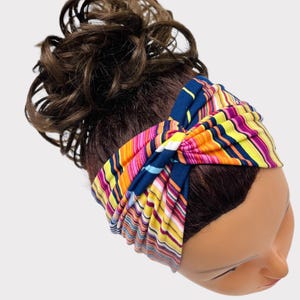 Turban Headband, Knot Headband, Twist Headband, Colorful Headband, Yoga Headband, Twisted Headband