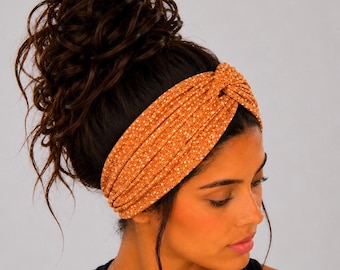 Faixa de cabelo tipo turbante, faixa de cabelo com nó no topo da cabeça, faixa de cabelo torcida, faixa de cabelo tipo turbante torcida, faixa de cabelo com nó, faixa de cabelo para ioga, faixa de cabelo floral