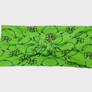 Grinch headband, Christmas nurse headband, Christmas headband, holiday headband, gift for women, gift idea