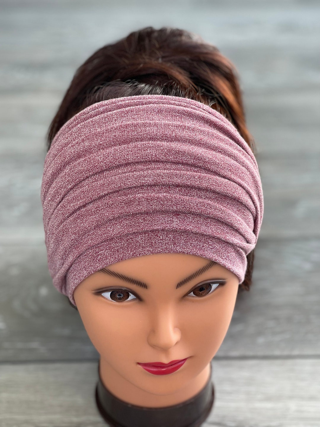 Tie Headband, Hair Wrap, Long Headband, Tie Headband, Extra Wide Jersey