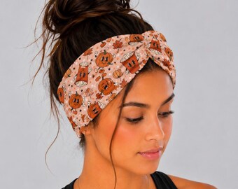 Pumpkin Halloween Headband, pumpkin Halloween headband, Healthcare Accessory