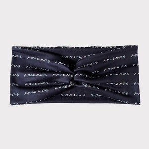 Friends Headband, Turban Headband, Twist Headband, Wide Headband, Nurse headband, Extra Wide Headband, Yoga Headband
