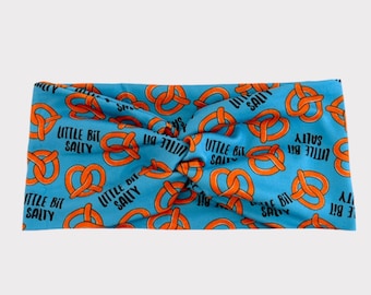 Snack Turban Headband, Nurse Headband, Twist Headband, Extra Wide Headband, Healthcare Headband, Wide Headband