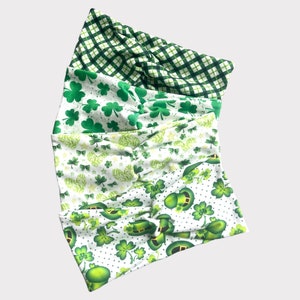 Saint Patrick’s Day, Twist Headband, Nurse Headband, Extra Wide Headband, Buttons Headband, Healthcare Headband