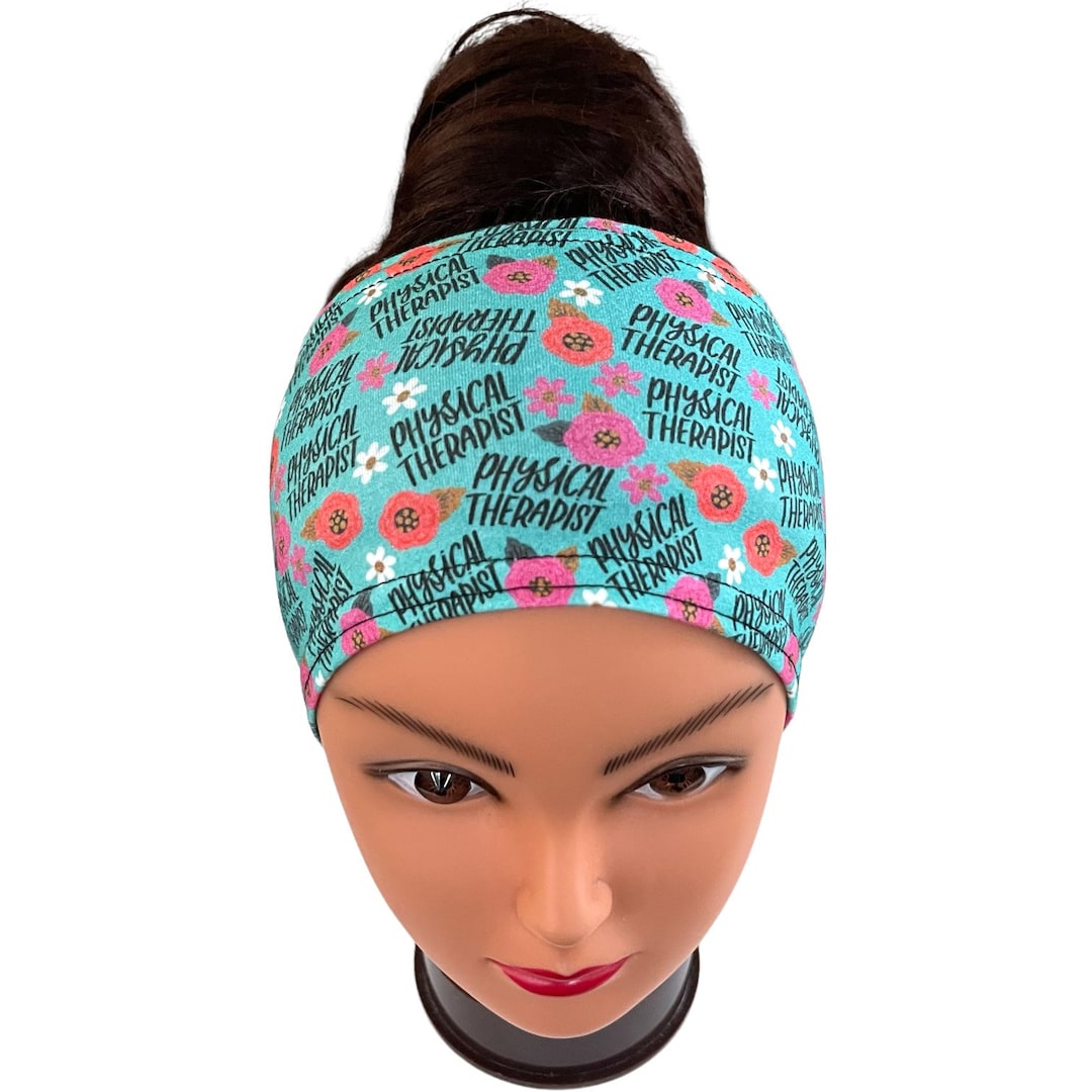 Physical Therapy Nurse Headband, Wide Headband, Nonslip Headband