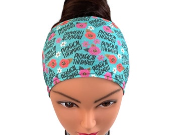 Physical Therapy Nurse headband, Wide Headband, Nonslip Headband, medical Headband, Healthcare Headband