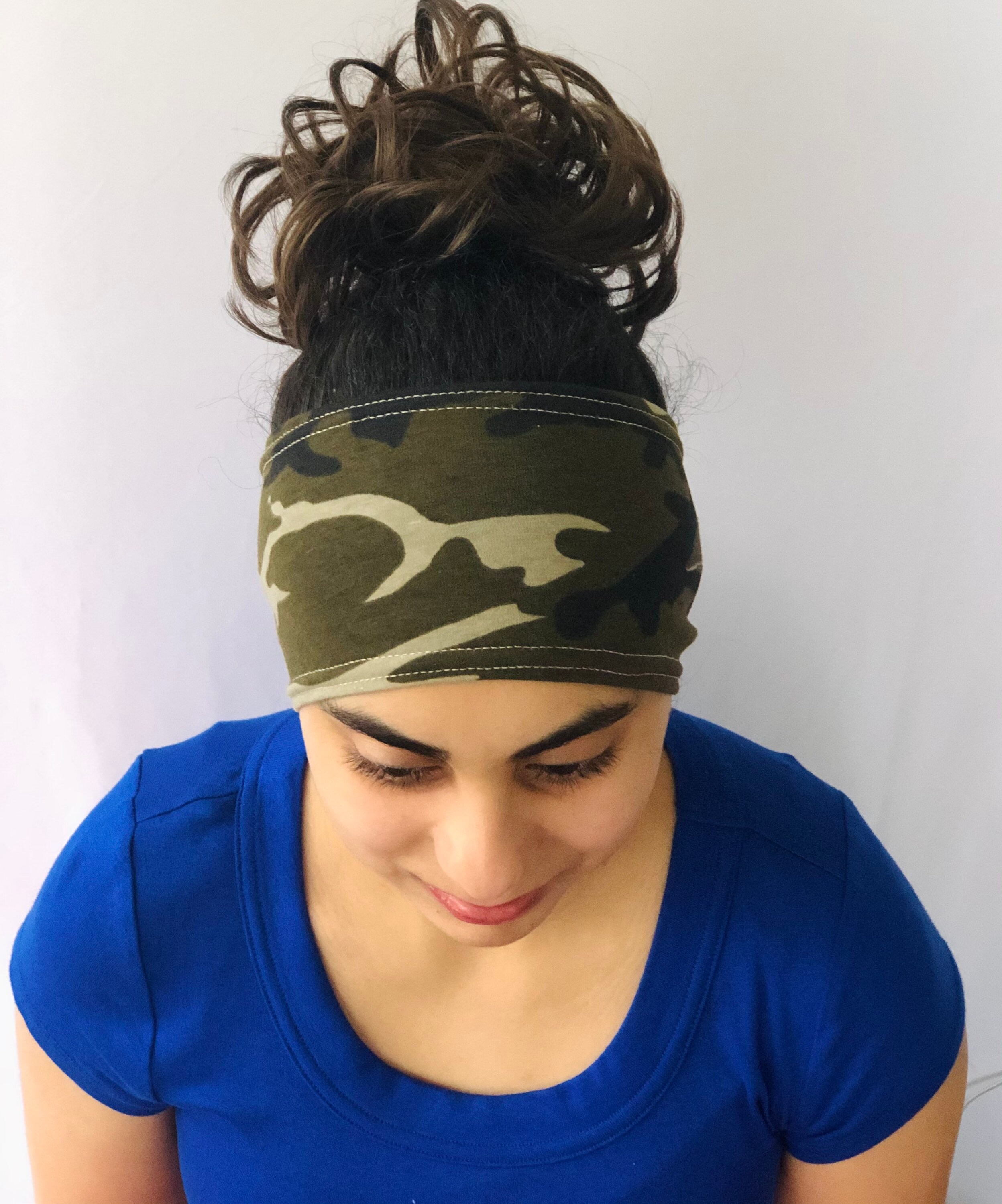 Camouflage Headband Nonslip Headband yoga headbands Wide Etsy