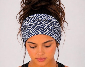Scrunch Headband, Extra Wide Headband, Turban Jersey Headband, Extra Wide Headband, Boho Headband, Women Headband, turban Headband