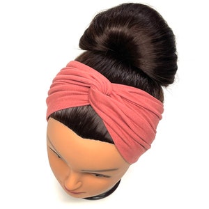 Carol Turban Headband, Nurse Headband, Extra Wide Headband, wide Headband, Buttons Nurse Headbands, Twist Headband