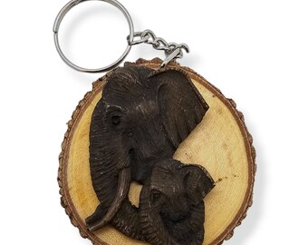 Shiyou-Elephant Keychain Don't Forget How Strong You Are Strength Jewelry Uplifting Gift For Friend Family Animal Lovers