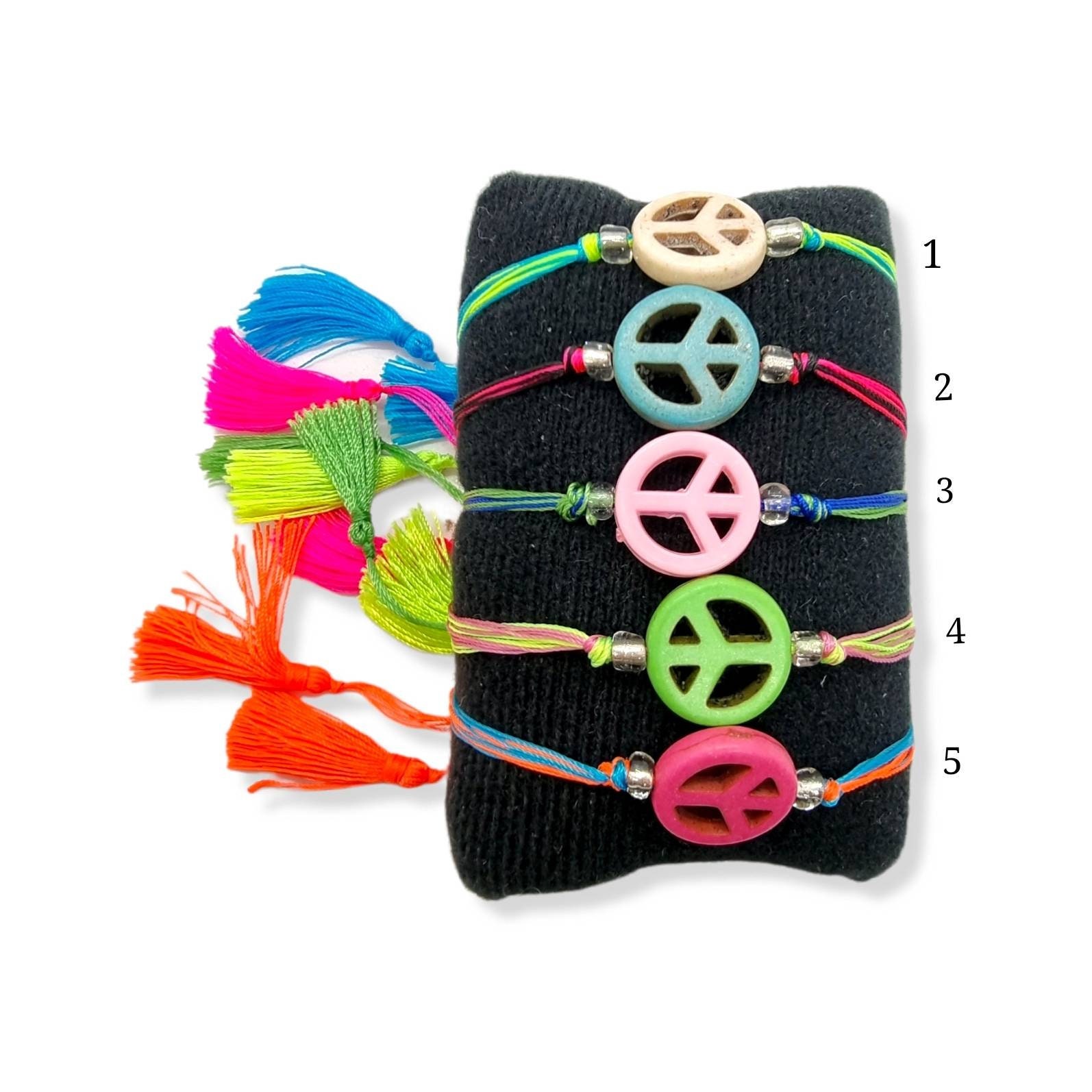 Buy Woven Friendship Bracelets, Wide Design, Multi Colour, Wide Cuff  Bracelet, Macrame Wristband, Hippie Fashion, Boho, Handmade Thread Bracelet  Online in India - Etsy