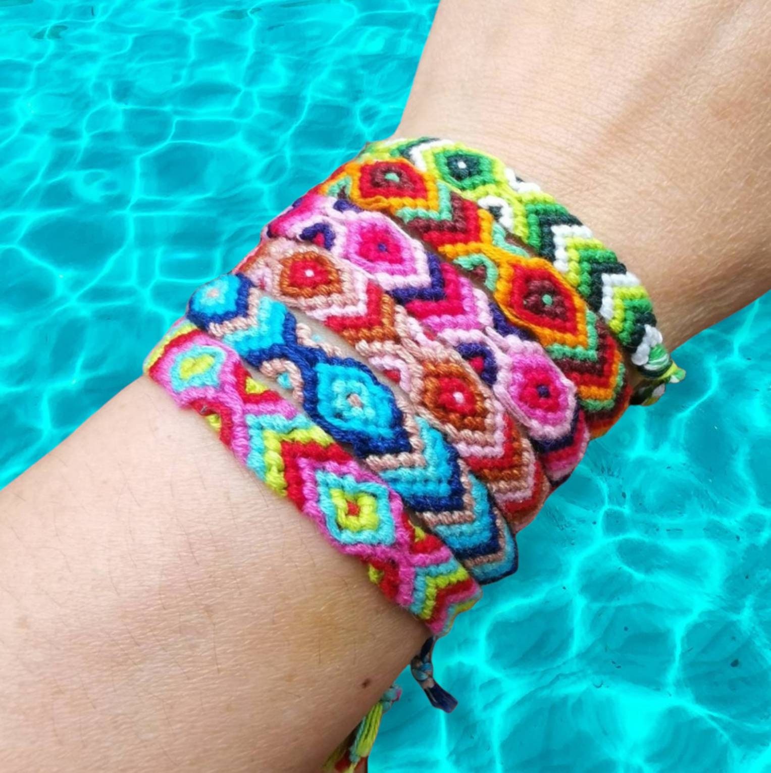 Bohemian friendship bracelets clearance