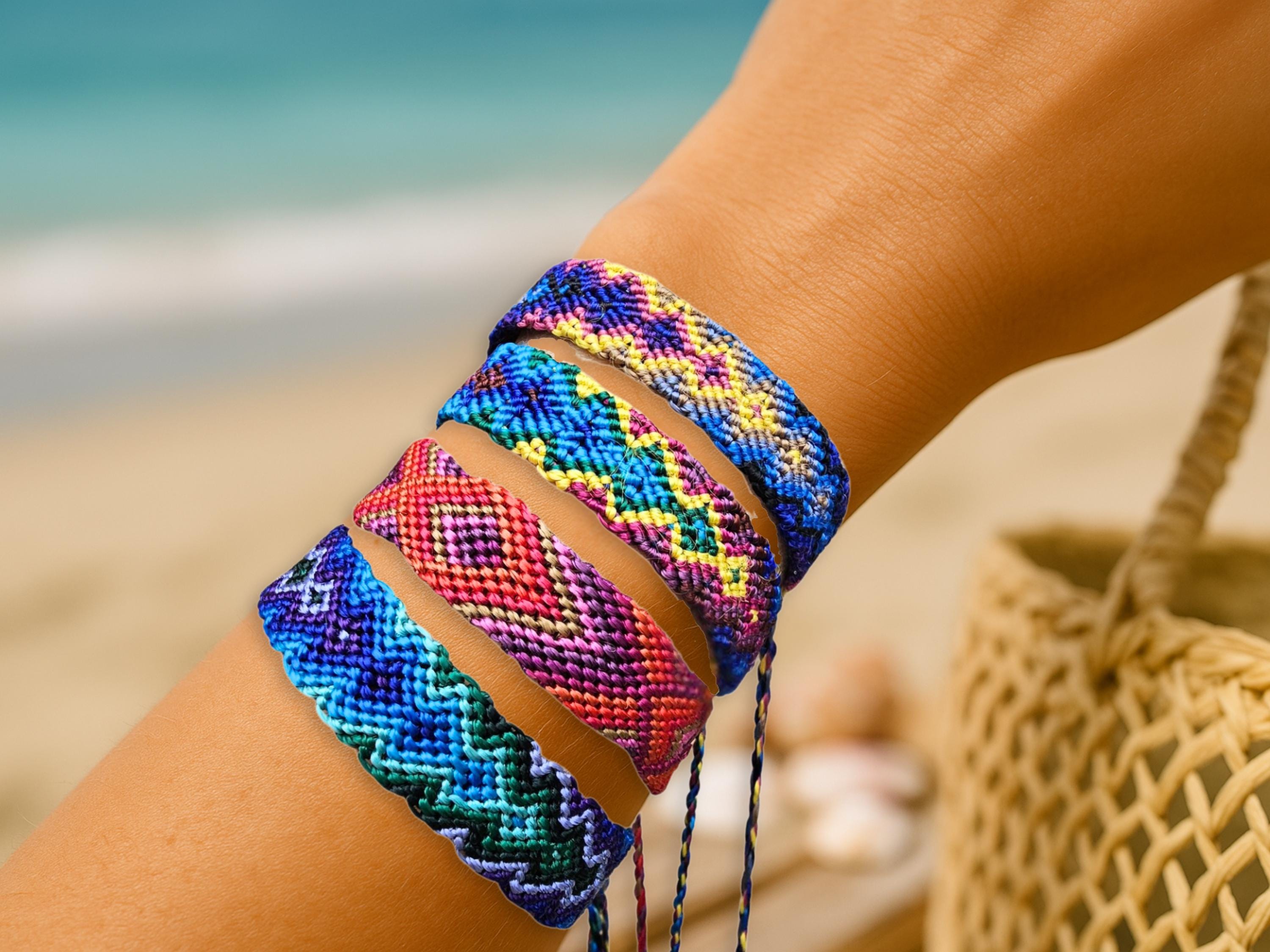 Silk Friendship Bracelets-woven Bracelet-braided Bracelet  display picture 2