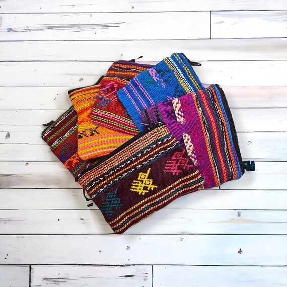 Small Woven Guatemalan Coin Purses