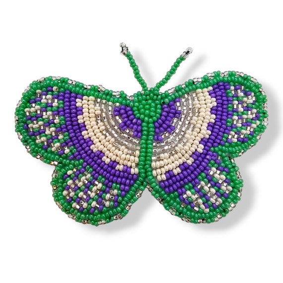 Damen-Haarspange Mit Schmetterling – Silberfarbene Vintage-Haarspange, 9 Cm, Perfekt Als Geschenk