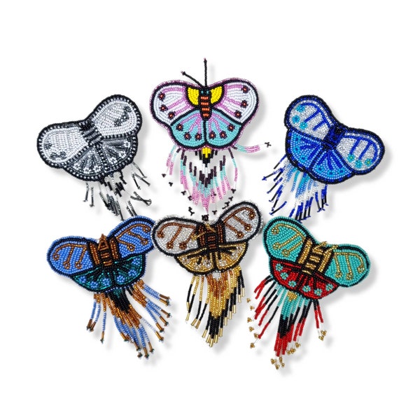 Butterfly Hair Barrette Etsy