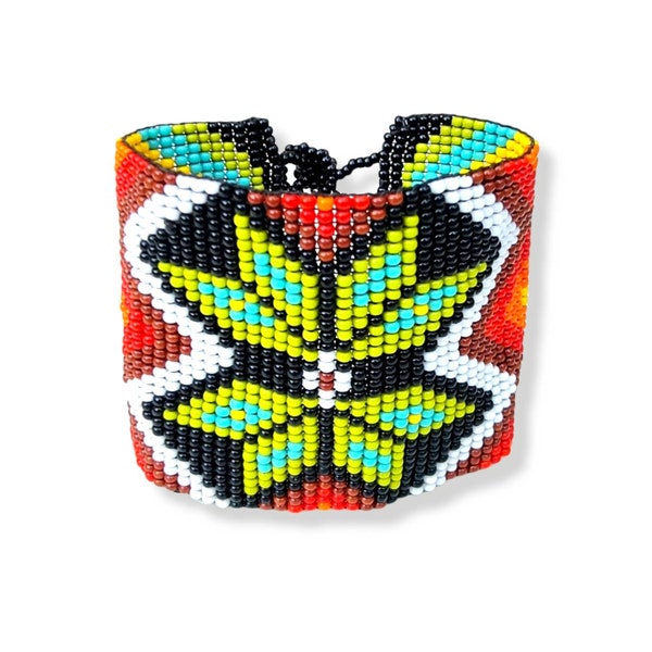 Mexican Beaded Bracelet Etsy