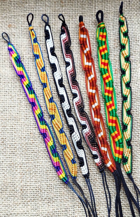 Wave Friendship Bracelets, Ocean Lover, Summer Surfer String Bracelets made  to Order -  Denmark