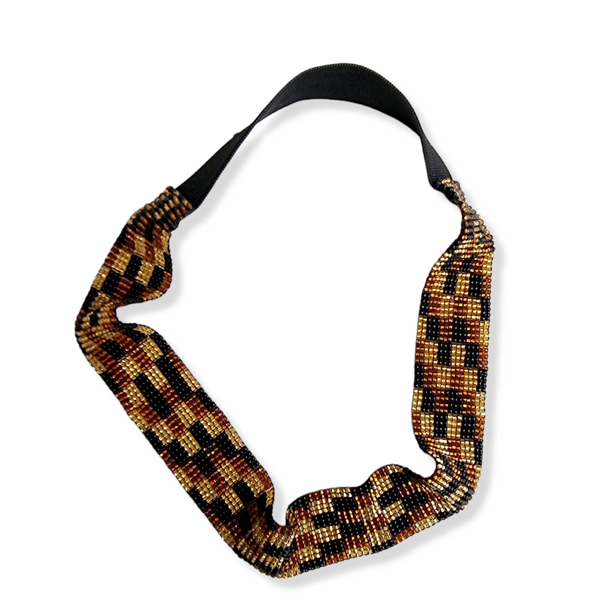 Cowboy Beaded Hat Band, Geometric, Floral, Diamond Pattern