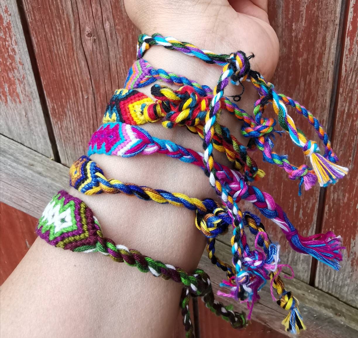 1pc Bohemian Woven Rope Bracelet String Webbing Friendship Bracelets  Women's Boh | eBay