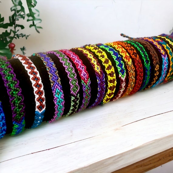 12pcs Boho Colorful Woven Rope String Bracelet Yoga Handmade Chic Webbing Friendship  Bracelets for Men Women Child Lucky Jewelry - AliExpress