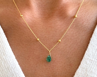 Collana In Acciaio Inossidabile Placcato Oro 16k Minimalista - Foto 5