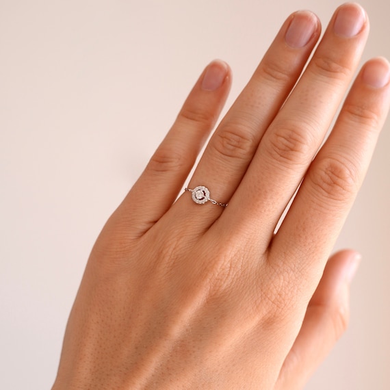 Bague chainette reglable new arrivals